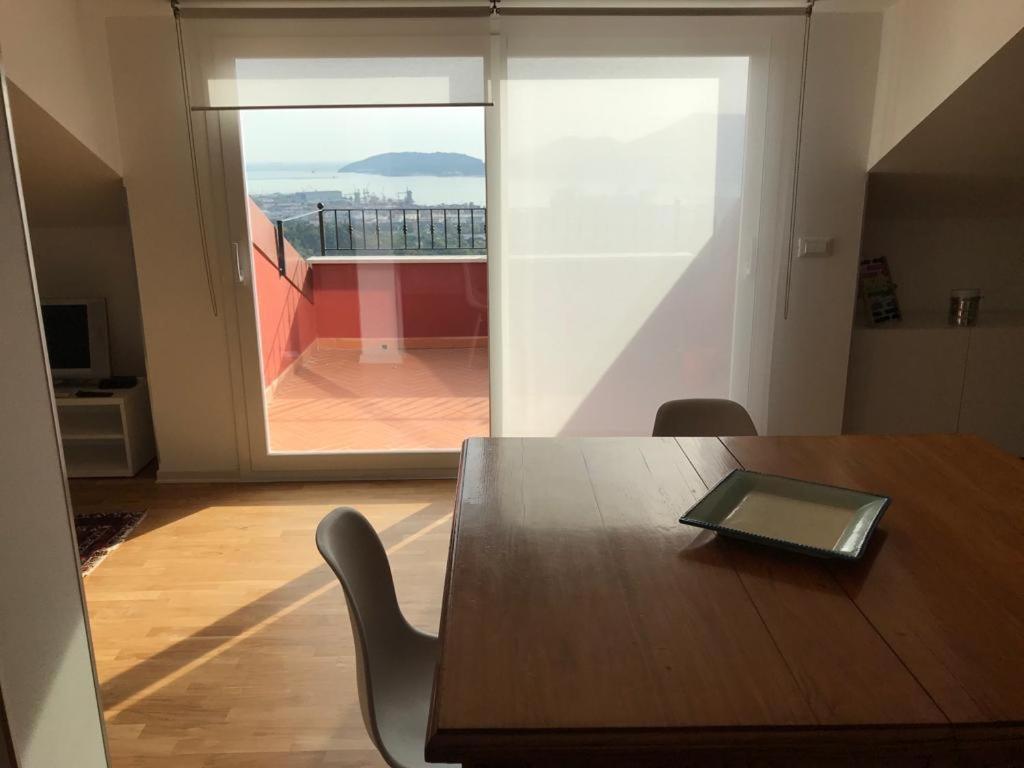 La Casa Con Vista Di Emma Leilighet Vezzano Ligure Eksteriør bilde