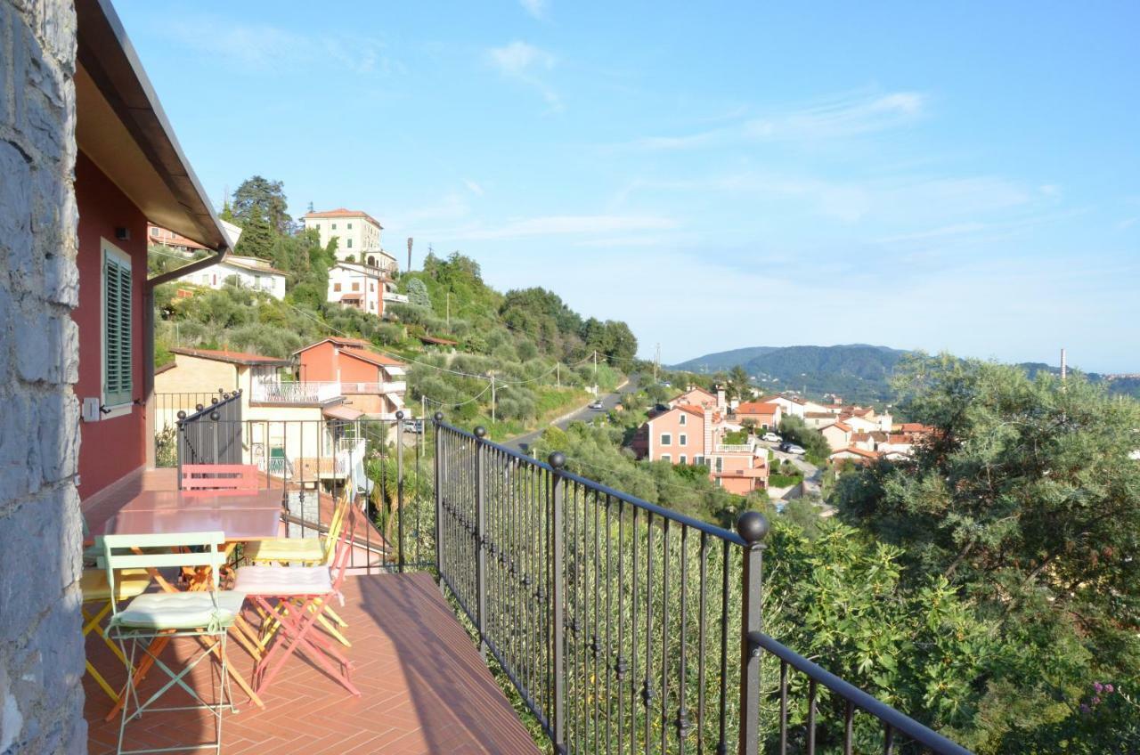 La Casa Con Vista Di Emma Leilighet Vezzano Ligure Eksteriør bilde