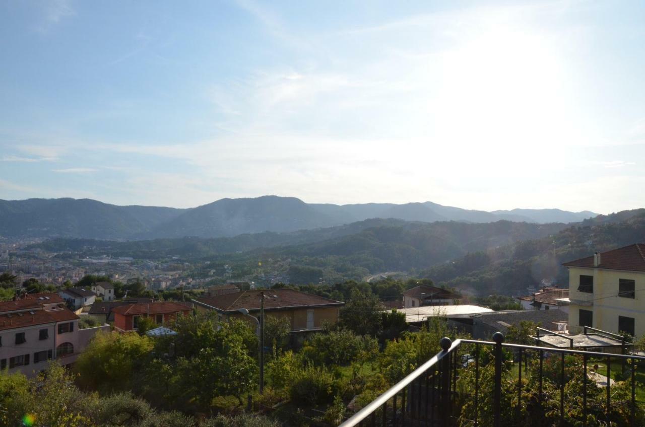 La Casa Con Vista Di Emma Leilighet Vezzano Ligure Eksteriør bilde