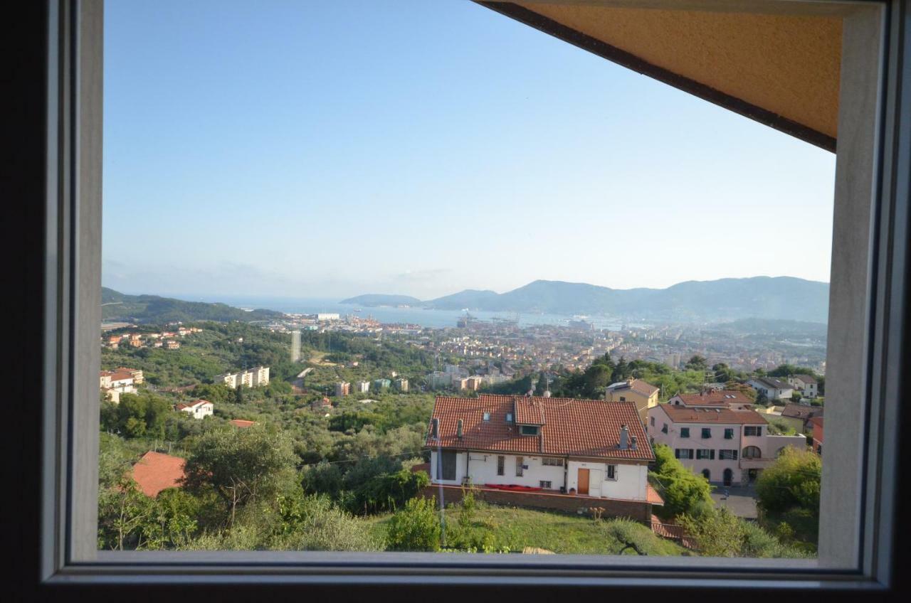 La Casa Con Vista Di Emma Leilighet Vezzano Ligure Eksteriør bilde